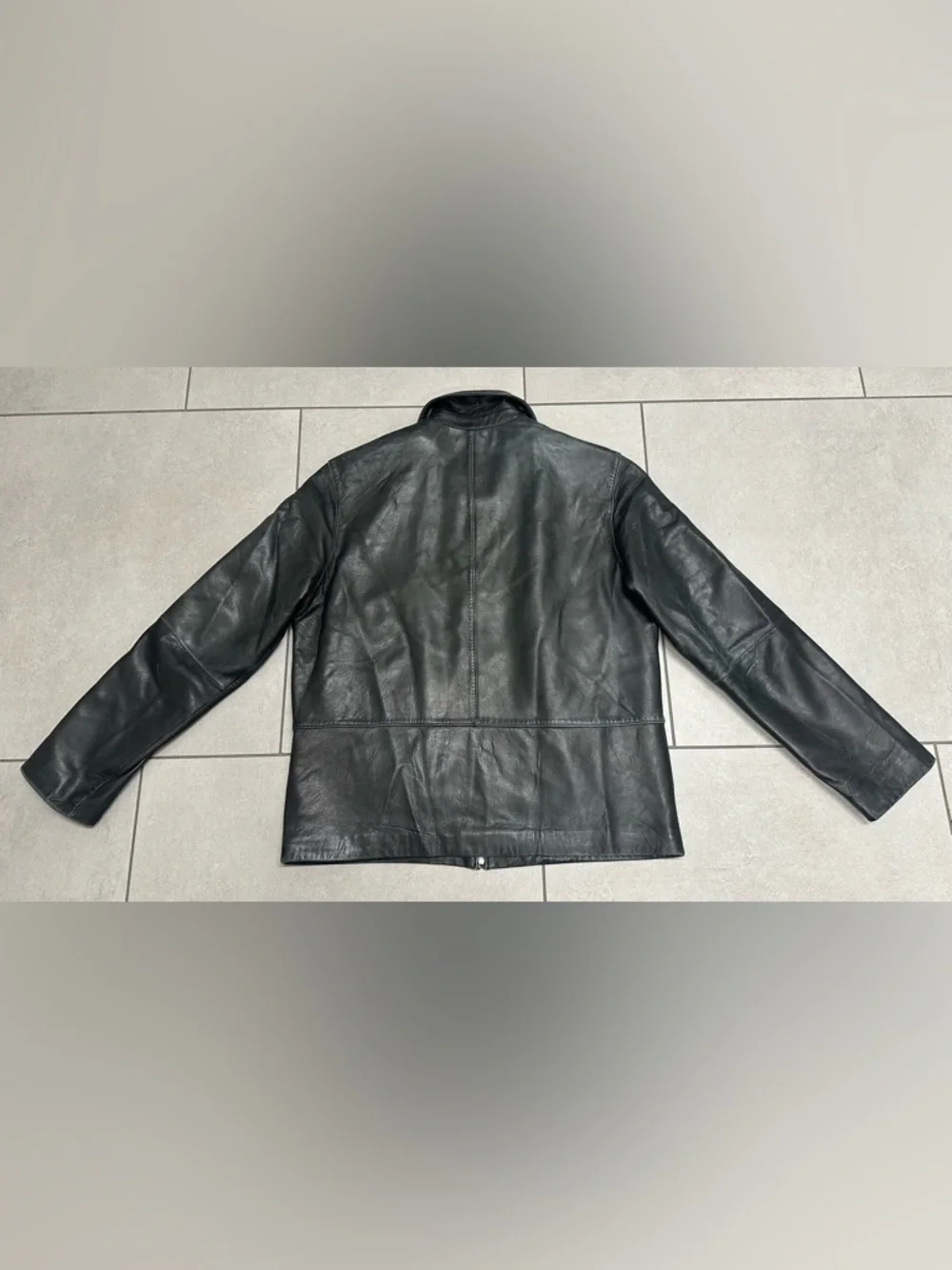 VTG Men’s Black WILSONS LEATHER JACKET Medium Pelle Studio Removable Lining - Picture 3 of 12